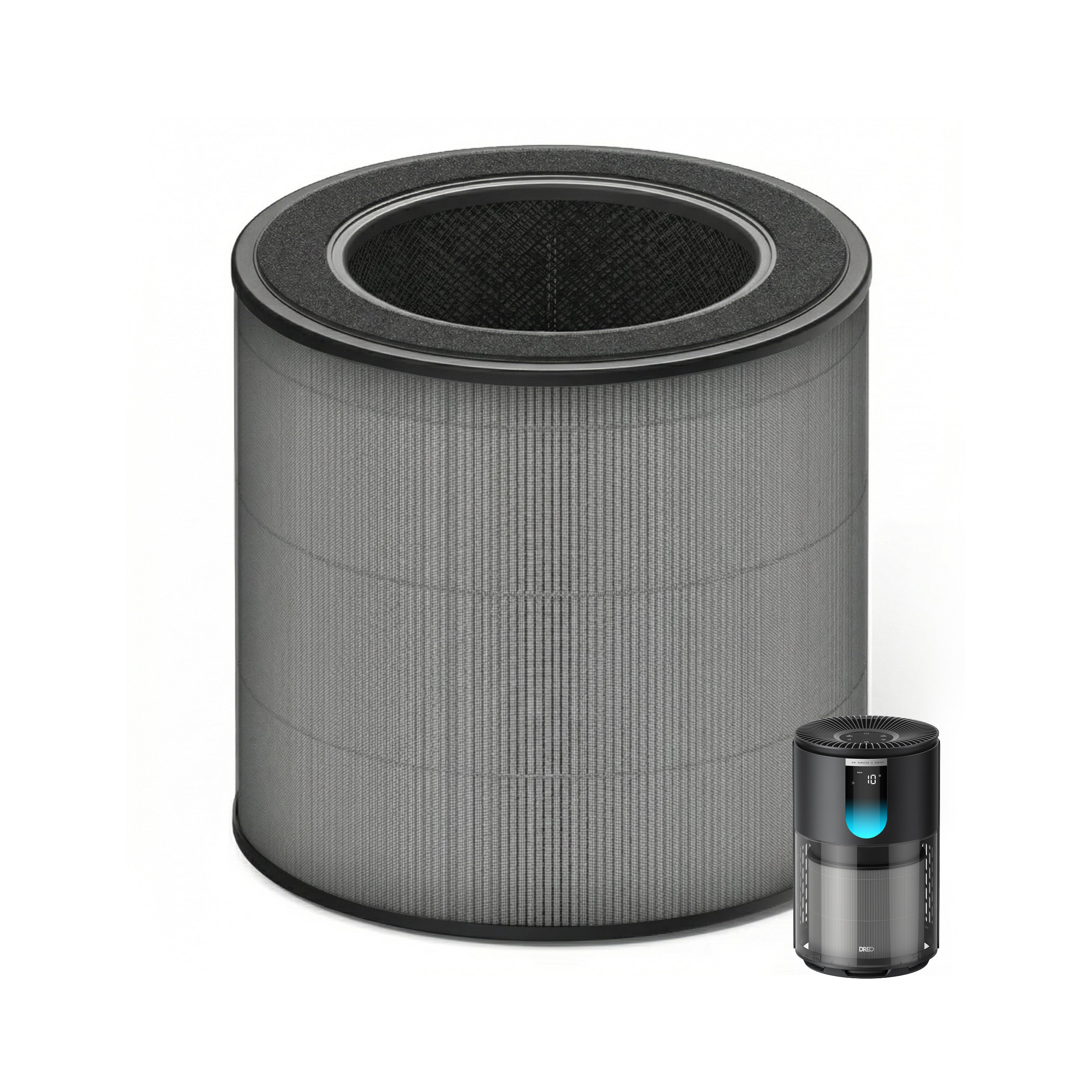 Air Purifier 3-in-1 HEPA Filter For 539/539S Black
