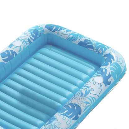 SLOOSH Inflatable Tanning Pool Lounger Float, Pink-XL, 85" x 57"