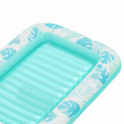 SLOOSH Inflatable Tanning Pool Lounger Float, Pink-XL, 85" x 57"