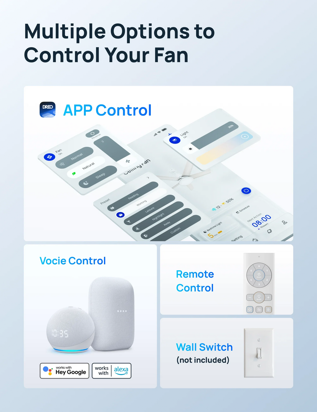 Smart Ceiling Fan 521S