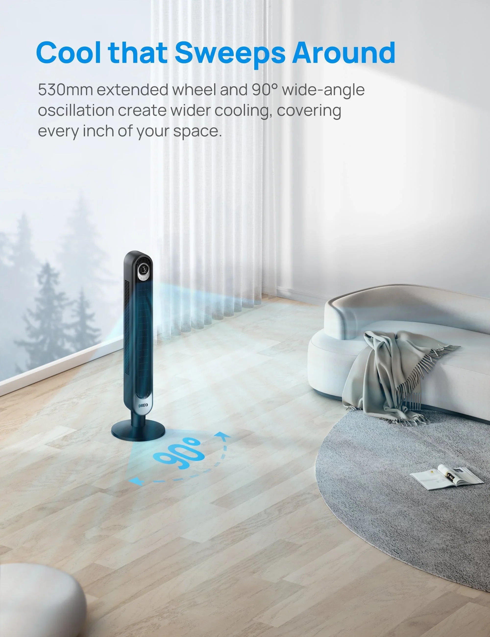 Tower Fan Cruiser Pro T1