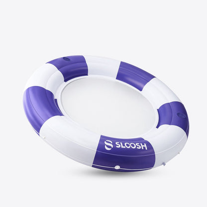 SLOOSH Inflatable Water Hammock-80" Navyblue Strpie