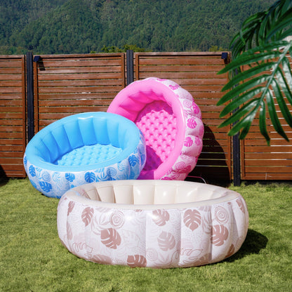 SLOOSH Inflatable Round Swimming Pool for Family, 5.5' x 20"