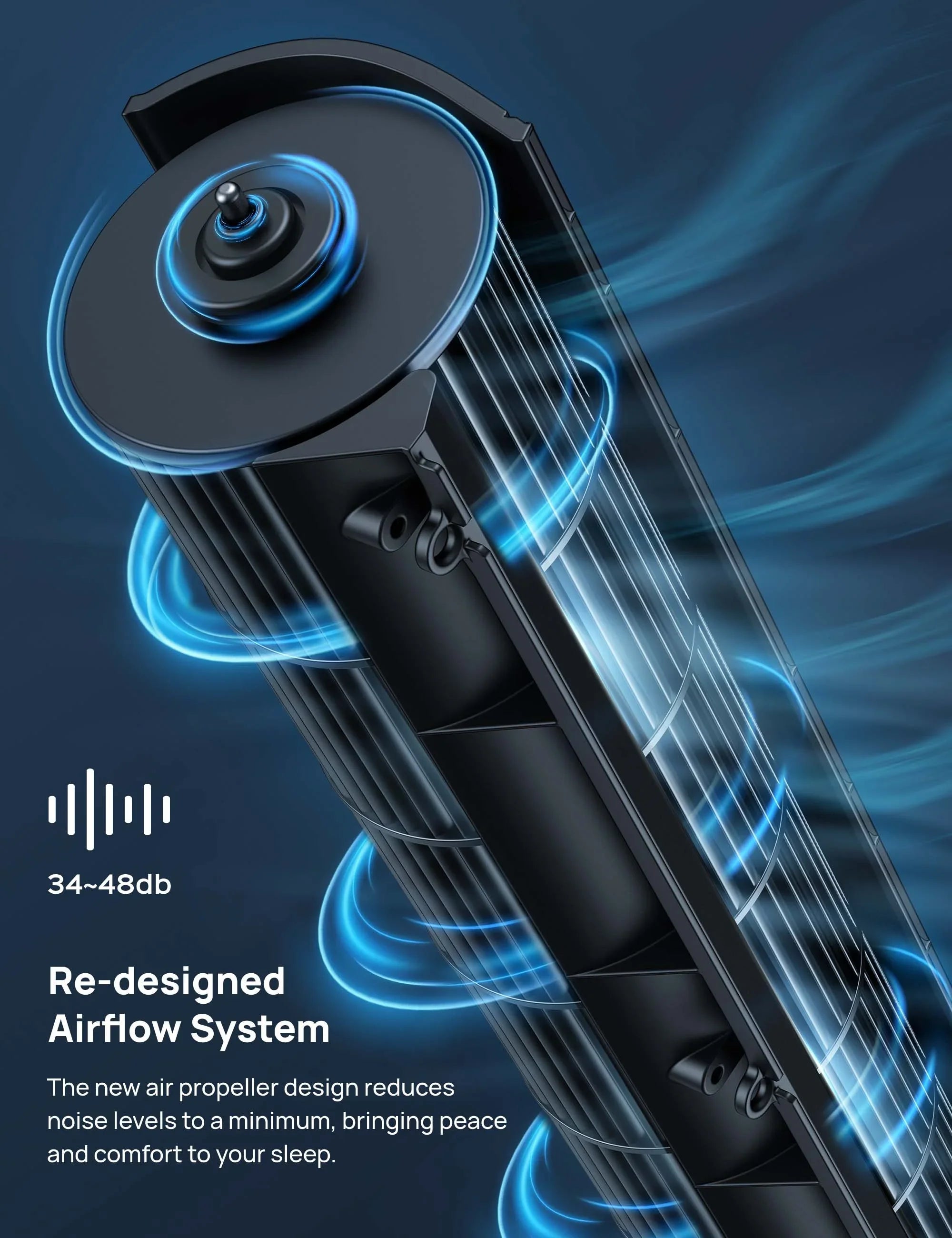 Smart Tower Fan Cruiser Pro T1S
