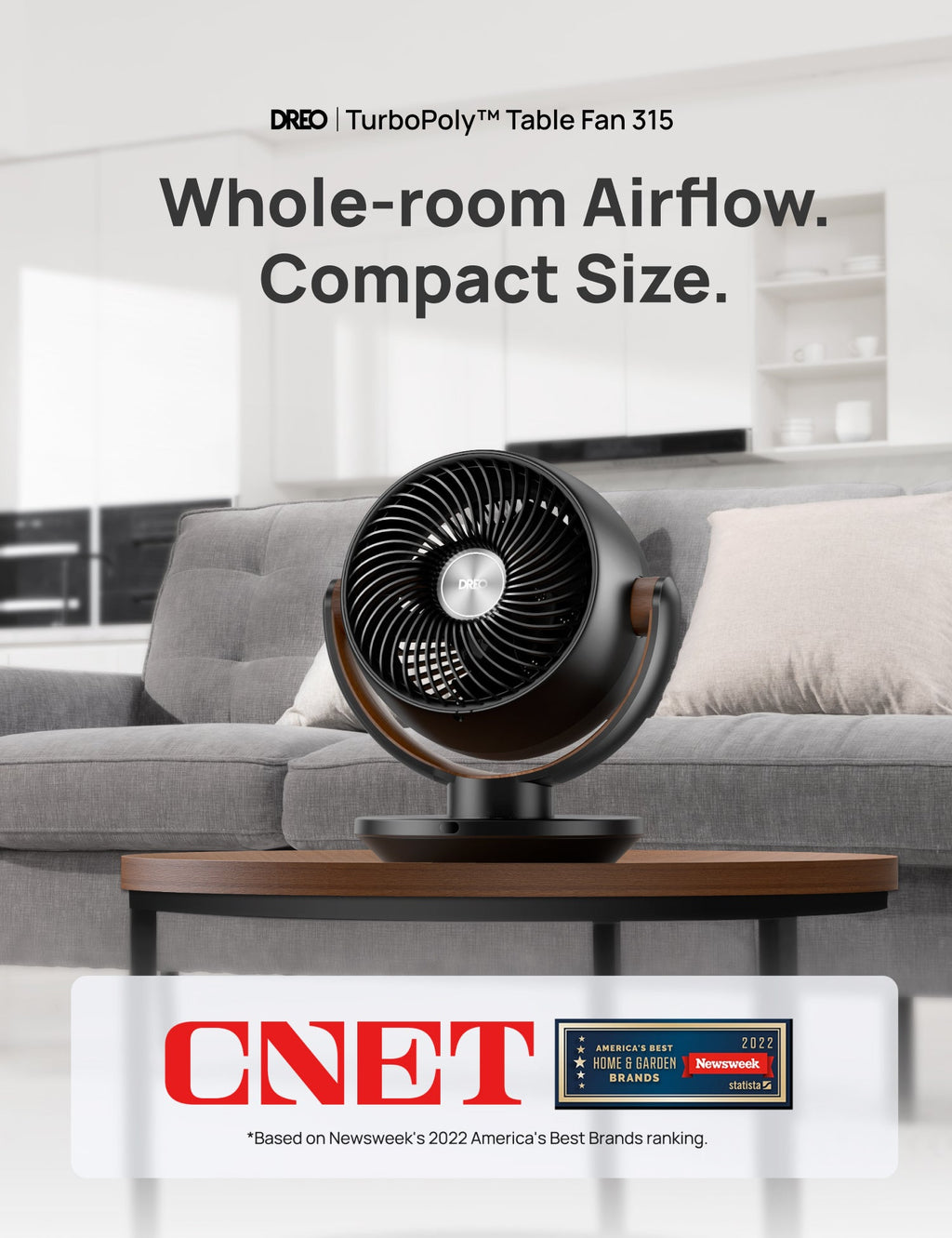 TurboPoly™ Table Fan 315