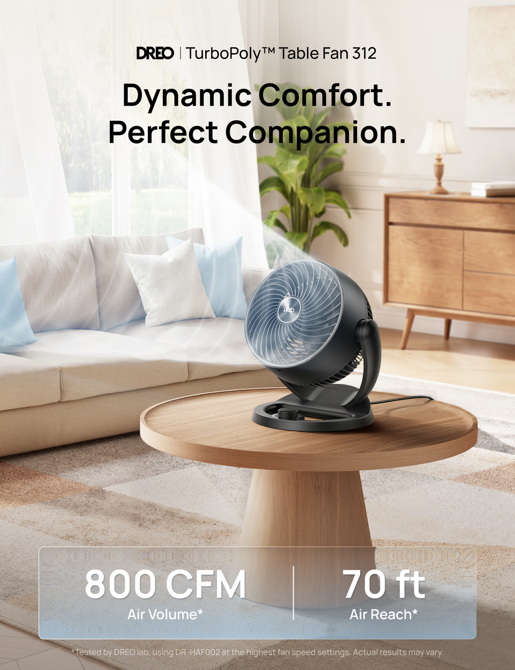 TurboPoly™ Table Fan 312