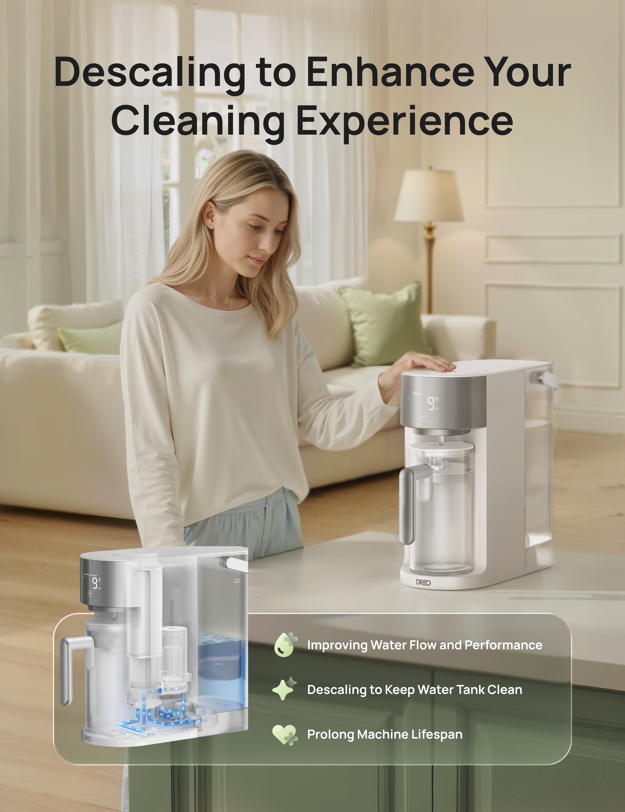 RO Water Filter 112 & 113 & 114 & 115 Descaling Kit