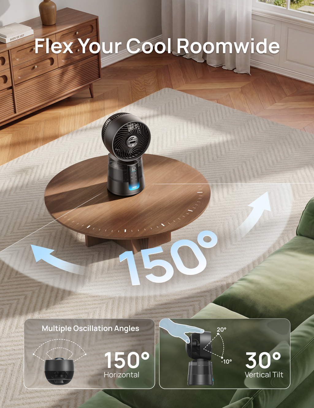 TurboCool™ Misting Fan 516