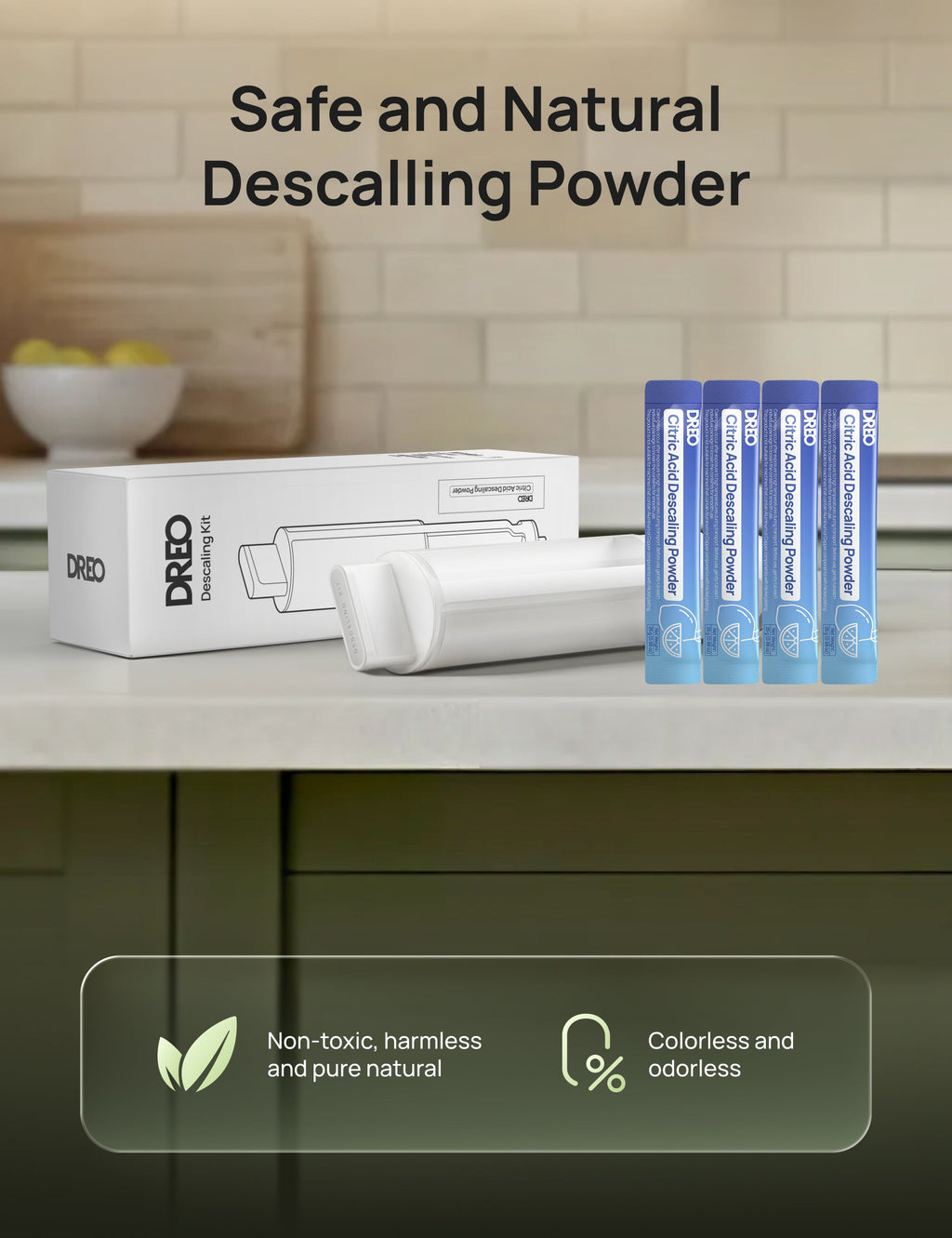 RO Water Filter 112 & 113 & 114 & 115 Descaling Kit