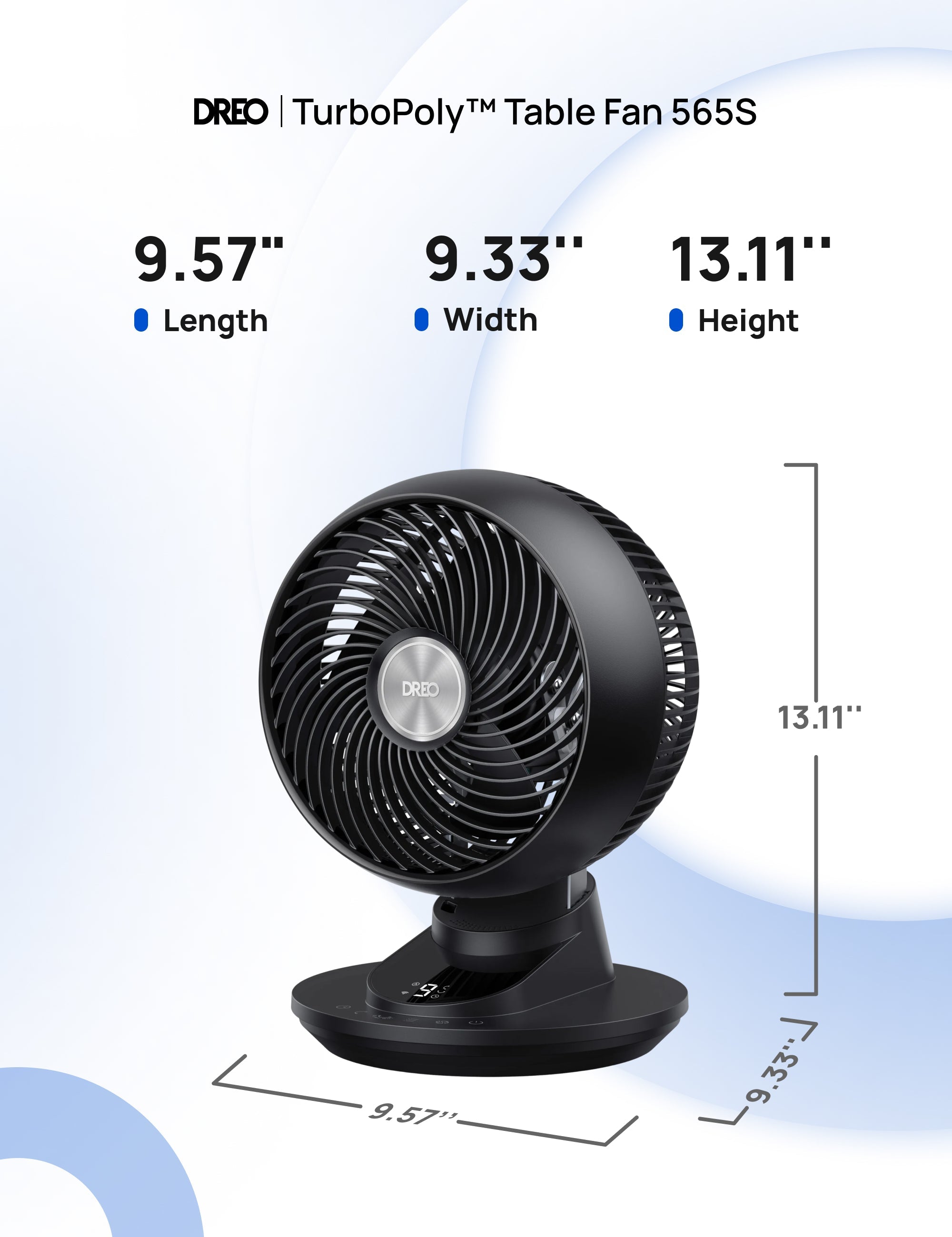 TurboPoly™ Table Fan 565S