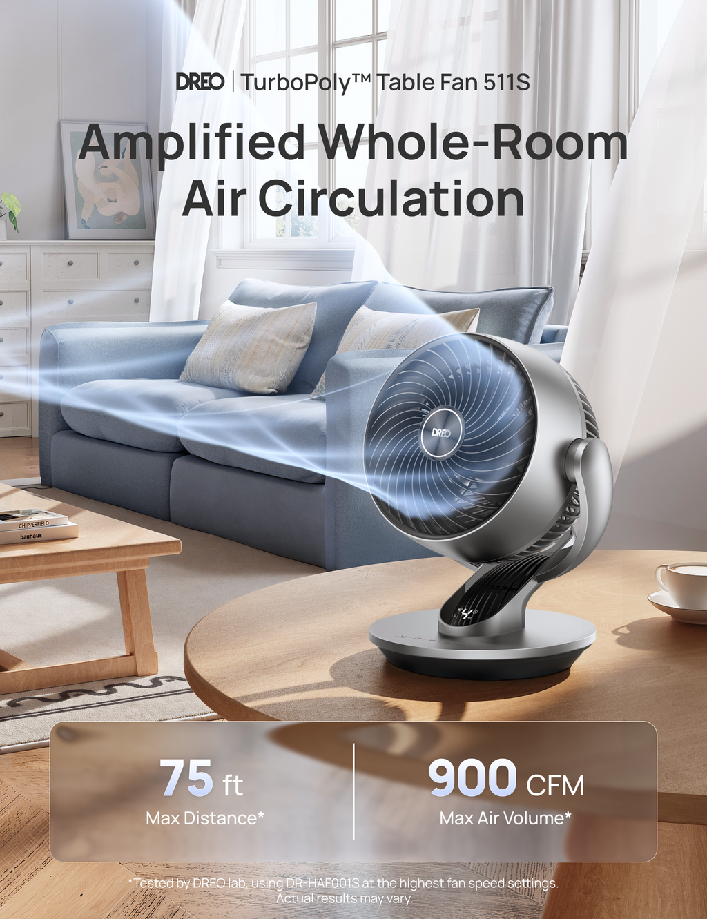 TurboPoly™ Table Fan 511S