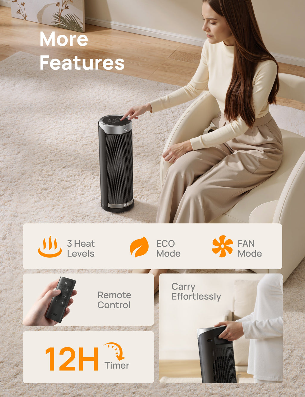 Heater Solaris Slim H3