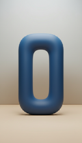 Blue Minimalist Pool Float