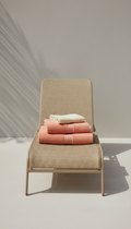 Coral Peach Resort-Style Towel Set