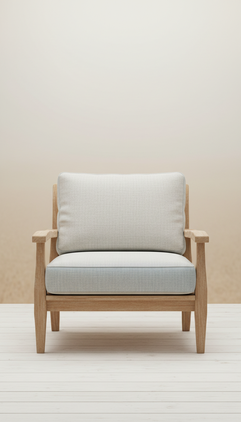 Teak Modular Lounge Chair