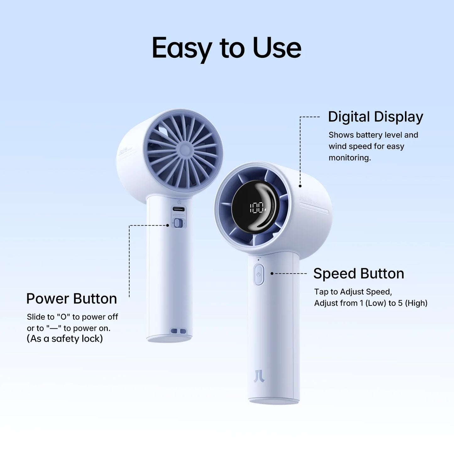 JisuLife Handheld Fan Life10S