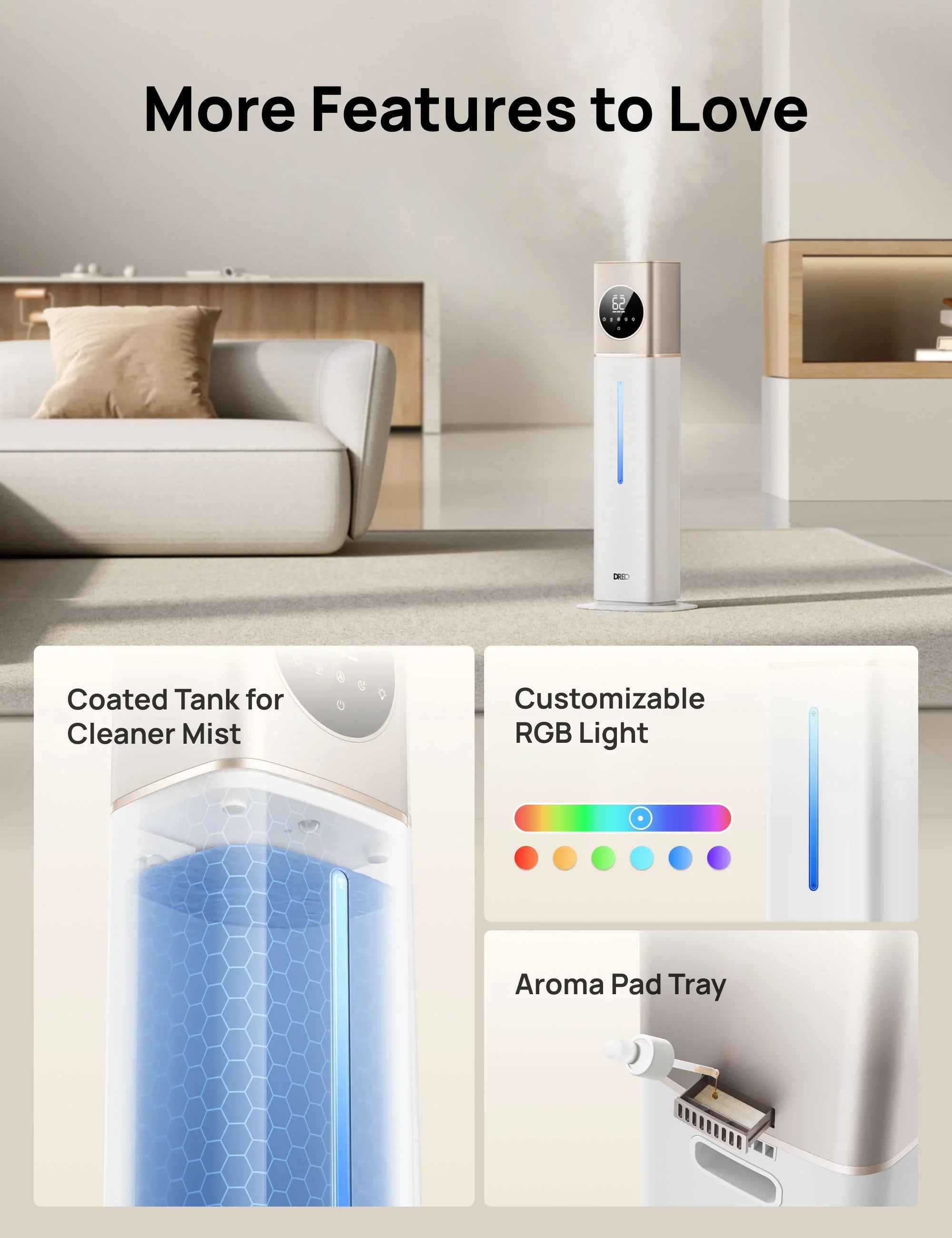 Smart Humidifier  HM735S 11L